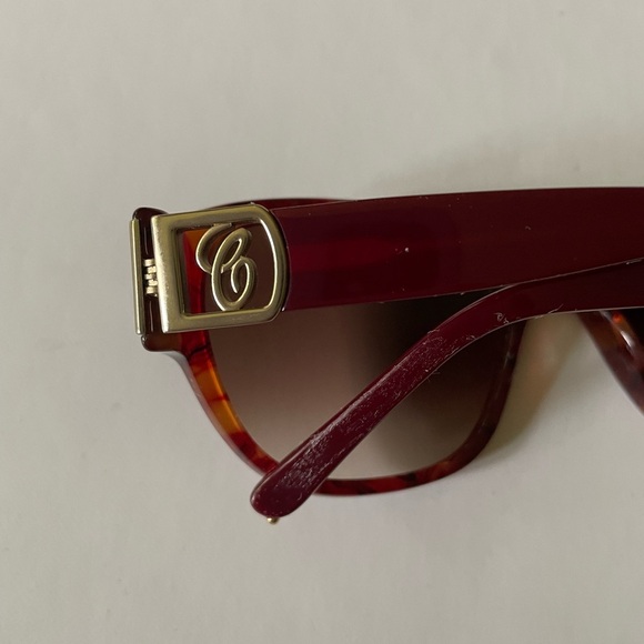 Chloe CL2242 Sunglasses C04 135 Red Gold Frames Made In France main image 6